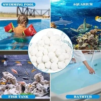 Aquarium Filterball Sand Replacement Polyester Fiber Ball Allassuodattimen puhdistuspallo
