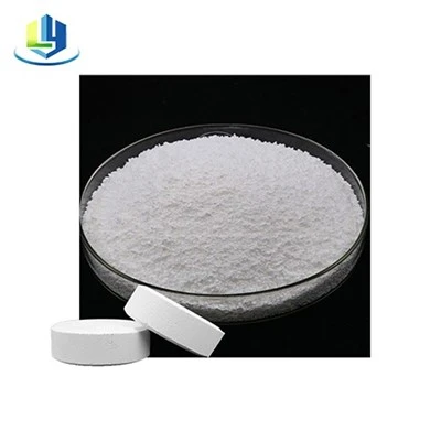 Tehdastarvikkeet SDIC CAS 2893-78-9 56 % 60 % natriumdiklooriisosyanuraatti uima-altaan desinfiointitabletit